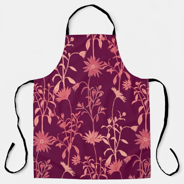 Separate Elements: Floral Vintage Apron (Front)