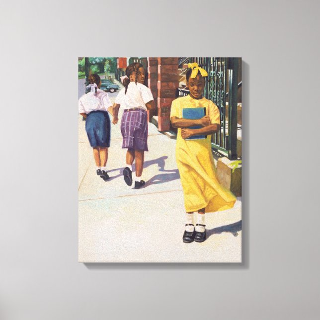 Separate Ways 2001 Canvas Print (Front)