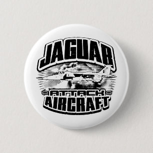 SEPECAT Jaguar 6 Cm Round Badge
