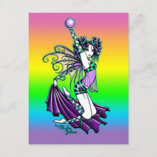 "Sepheria" Cute Celestal Dancing Fairy Postcard