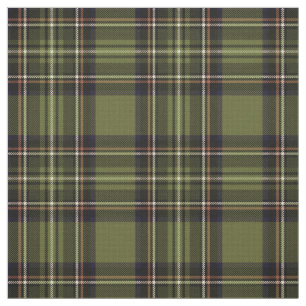 Sepia 5 Odee green/blue/orange/white/black plaid Fabric