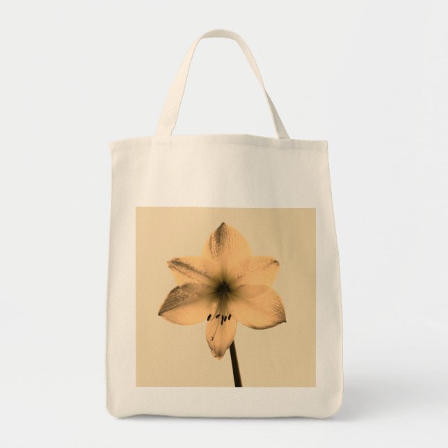 sepia amaryllis tote bag (Front)