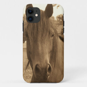 Sepia Horse Case-Mate iPhone Case