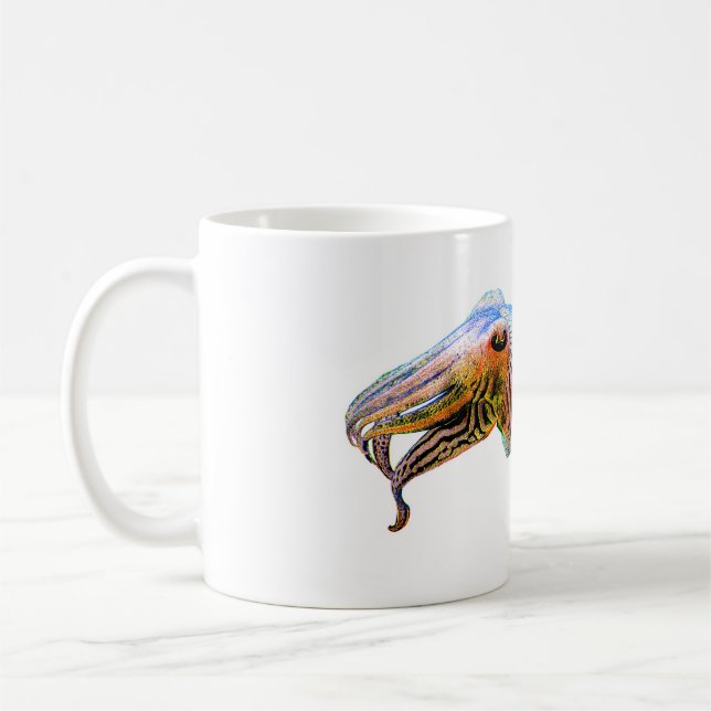 Sepia officinalis coffee mug (Left)