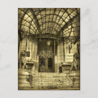 Sepia pic postcard