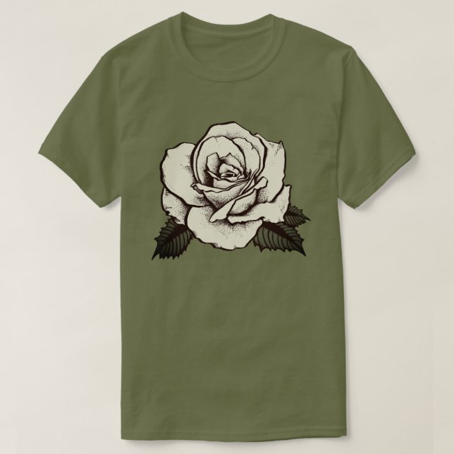 sepia rose T-Shirt (Design Front)
