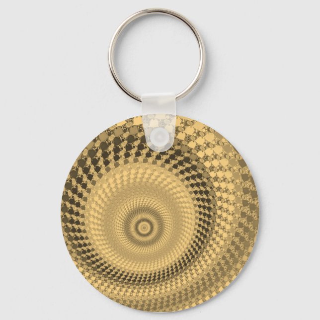 Sepia Roundalls Keychain (Front)