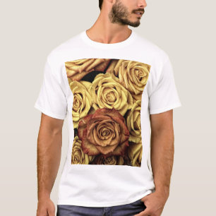 Sepia Tinted Roses T-Shirt