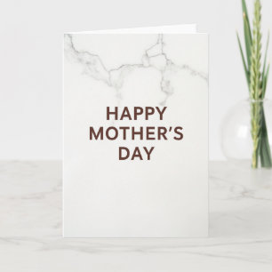 Sepia Tone Mothers Day Art Card