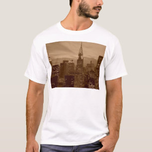Sepia Tone New York City T-Shirt