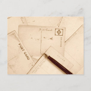Sepia toned Vintage Postcards