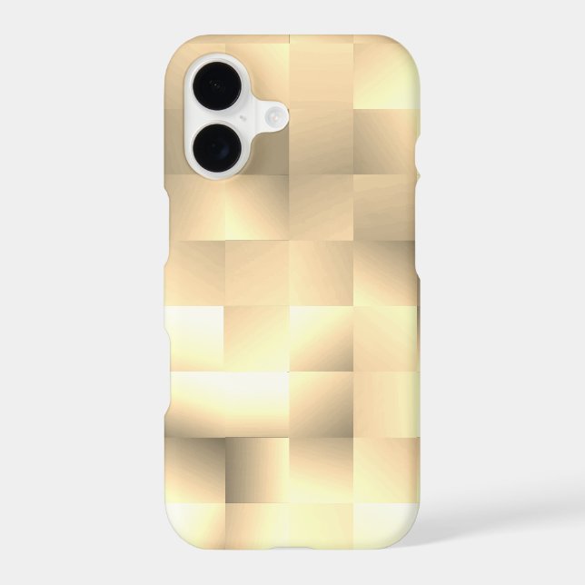   Sepia Tones in a Square Pattern (Back)