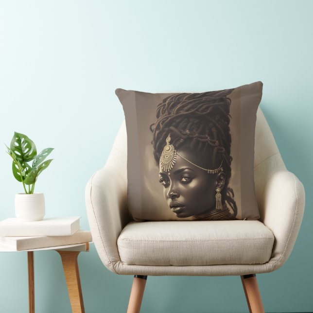 Sepia Tribe Cushion (Chair)
