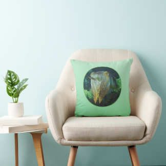 Sepia Up Close! - Round Photographic Design | Cushion