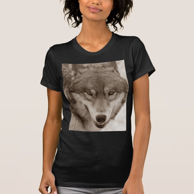 Sepia Wolf T-Shirt (Front)