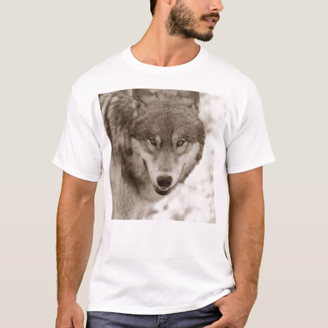 Sepia Wolf T-Shirt (Front)