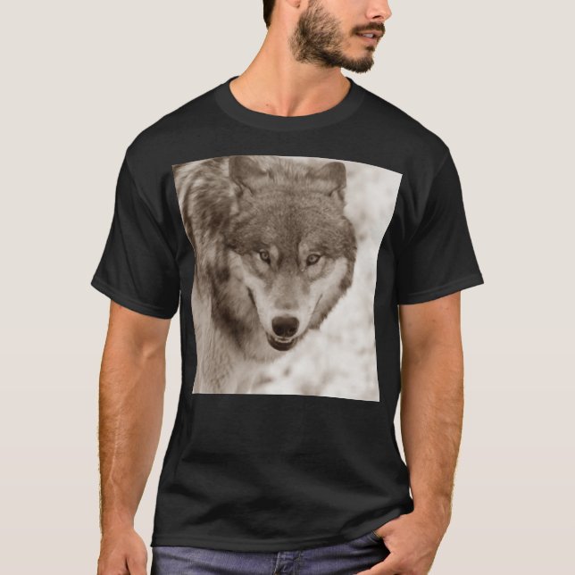 Sepia Wolf T-Shirt (Front)