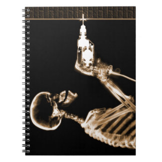 Sepia X-Ray Skeleton Builder Notebook