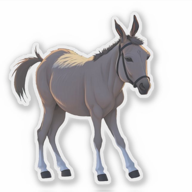 Seppel, little stubborn donkey -  (Front)