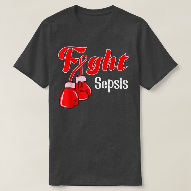Sepsis awareness tshirt, Sepsis awareness tshirt f (Design Front)
