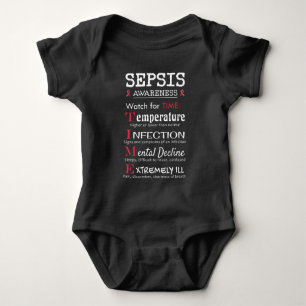 Sepsis Awareness Watch for TIME Guide Baby Bodysuit