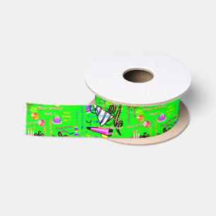 sept, 1 kids birthday satin ribbon