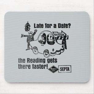 Septa Reading Lines Service Mouse Pad