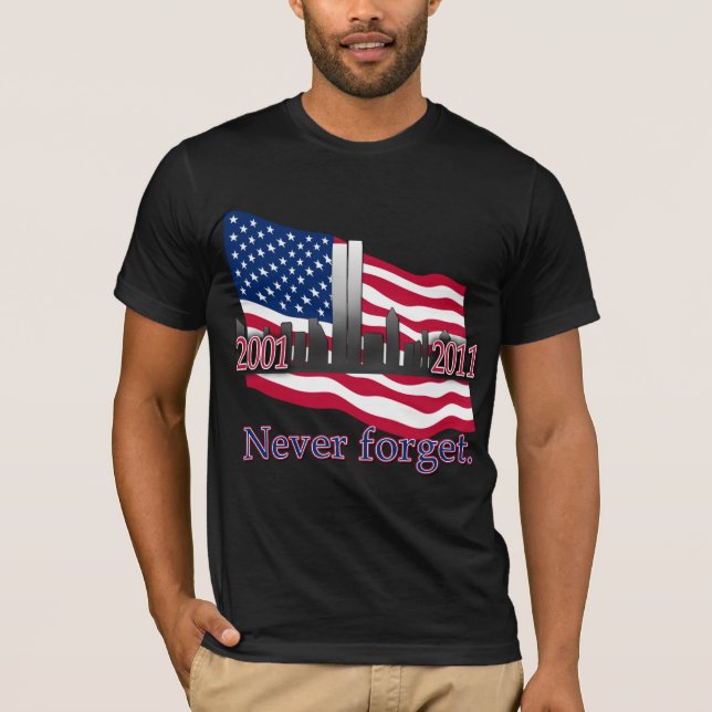 September 11 10 Year Anniversary Tshirt (Front)