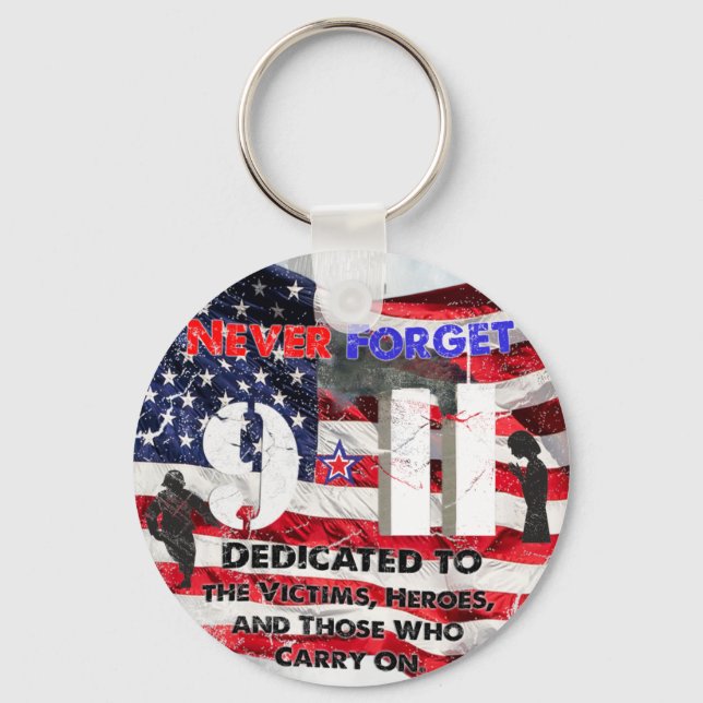 September 11 Anniversary Key Ring (Front)