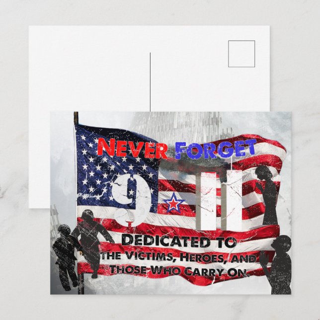 September 11 Anniversary Postcard (Front/Back)