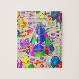 September, 11 Birthday Jigsaw Puzzle