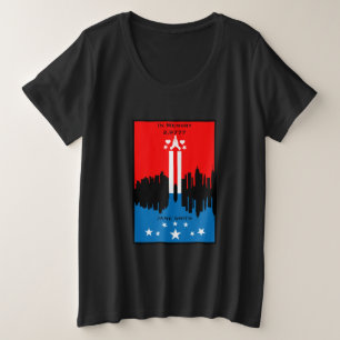 September 11 Remembrance Day Plus Size T-Shirt