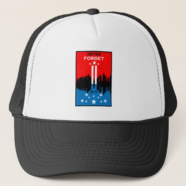 September 11 Remembrance Day Trucker Hat (Front)
