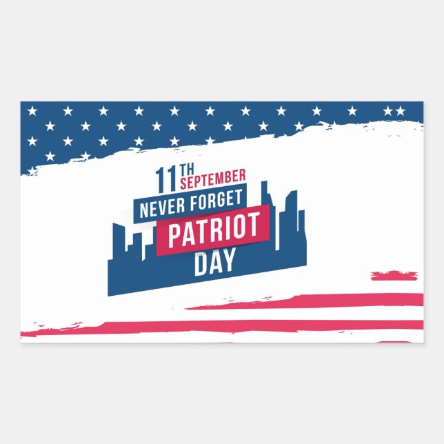 September 11,  Sticker (Front)