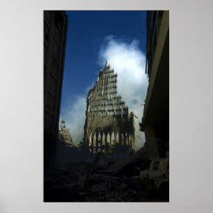 September 11th 2001 World Trade Centre Remains Poster
