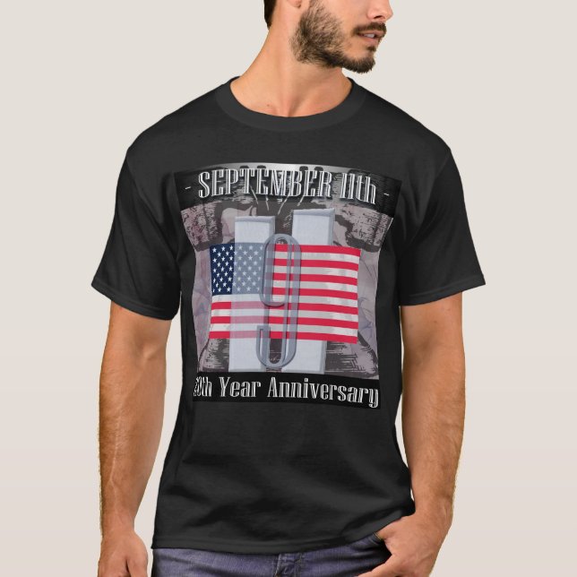 September 11th -20 Year Anniversary T-Shirt (Front)