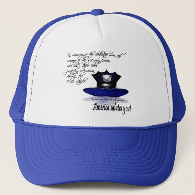 September 11th World Trade Centre Attacks  Hat (Front)