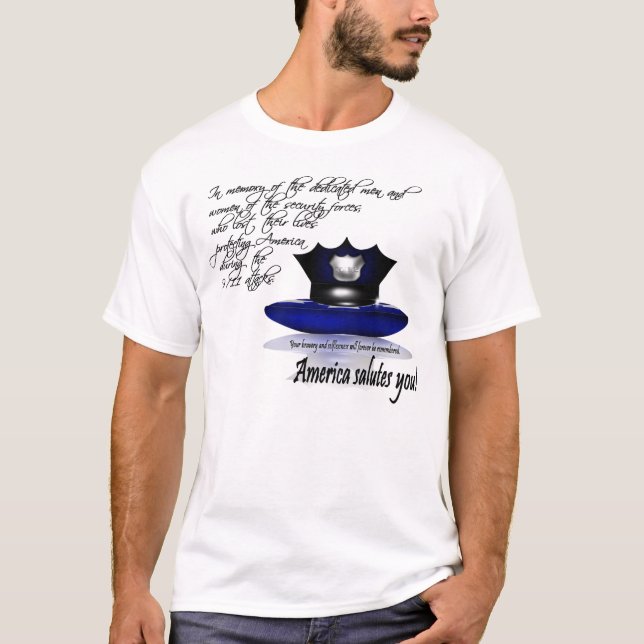 September 11th World Trade Centre Attacks  Shirt (Front)