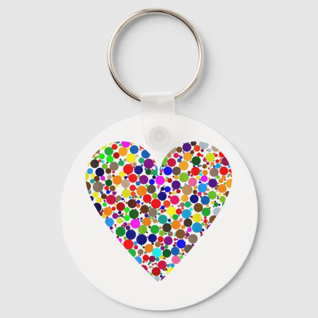 September 15th - International Dot Day  Key Ring (Front)