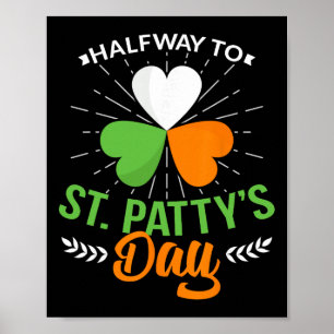 September 17th Halfway To St Patricks Day Party St Poster