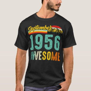 September 1956 Birthday Gift Shirt Vintage Septemb