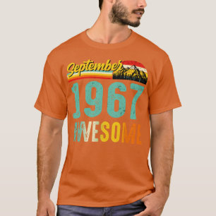 September 1967 Birthday Gift Shirt Vintage Septemb