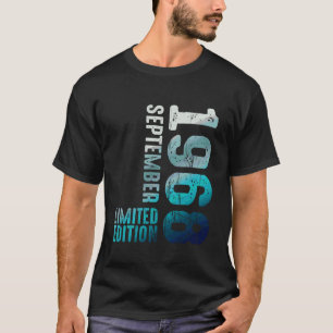 September 1968 Limited Edition 1968 Retro 1968 Vin T-Shirt