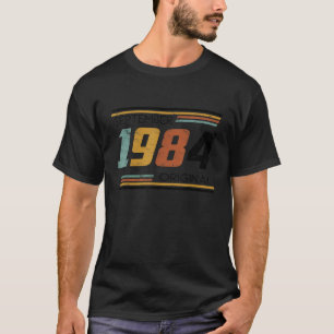 September 1984 Original Vintage 40th Birthday 40 Y T-Shirt