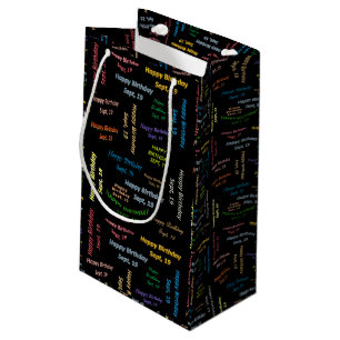 September, 19 Birthday Gift Bag
