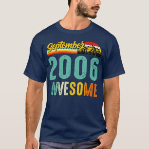 September 2006 Birthday Gift Shirt Vintage Septemb