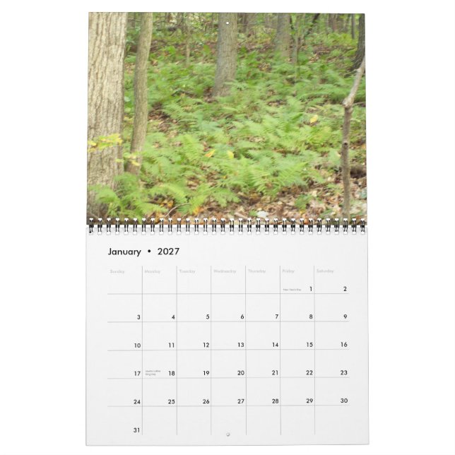 September 2010 - December 2011 Nature Calendar (Jan 2027)