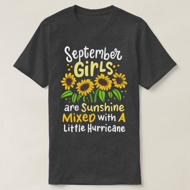 September Birthday 1 T-Shirt (Design Front)