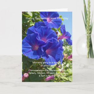 September Birthday Card
