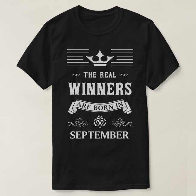 September birthday gift T-Shirt (Design Front)